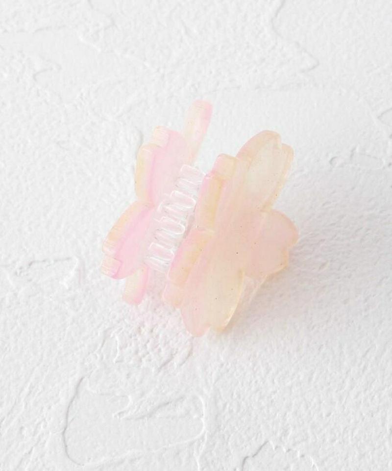 桜モチーフバンスクリップ