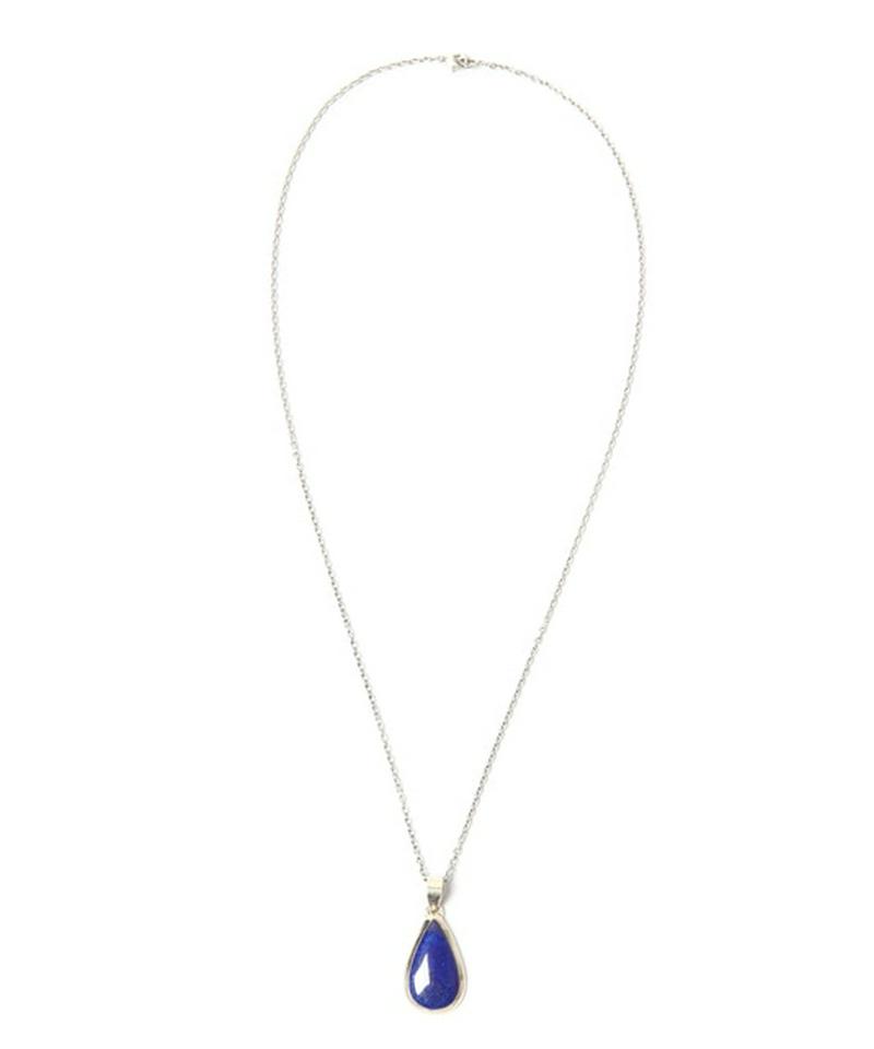 【フランス買付】ラピスラズリ雫ネックレス