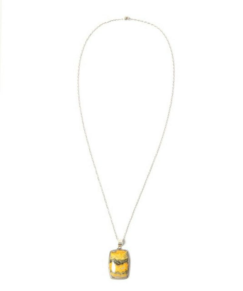 【フランス買付】バンブルビージャスパーネックレス