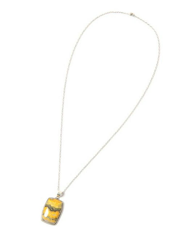 【フランス買付】バンブルビージャスパーネックレス