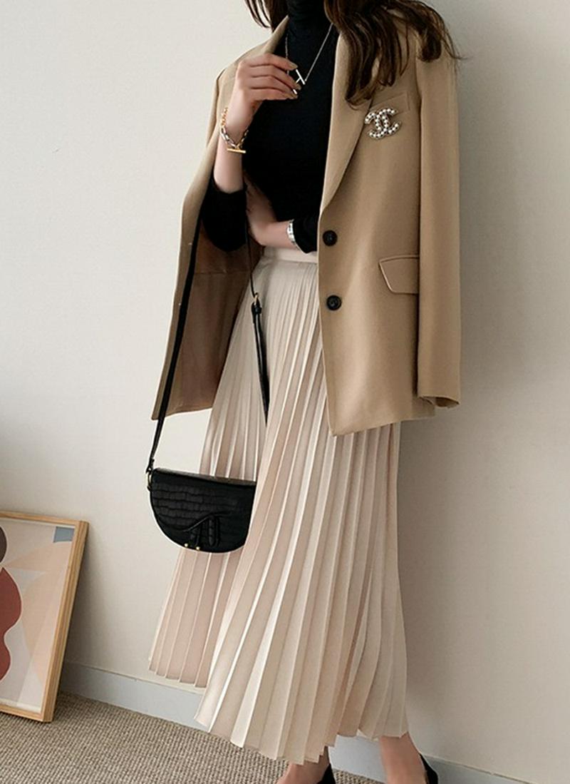 シングルボタンテーラードジャケット