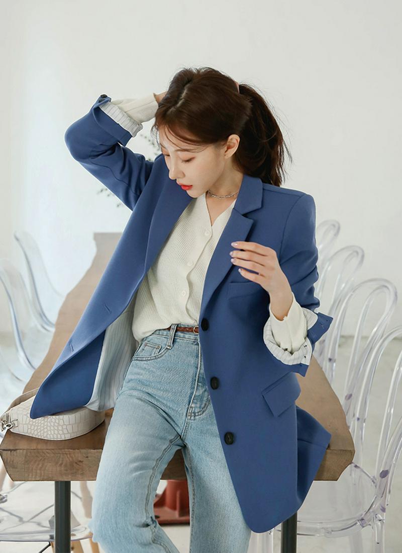 スリーボタンジャケット