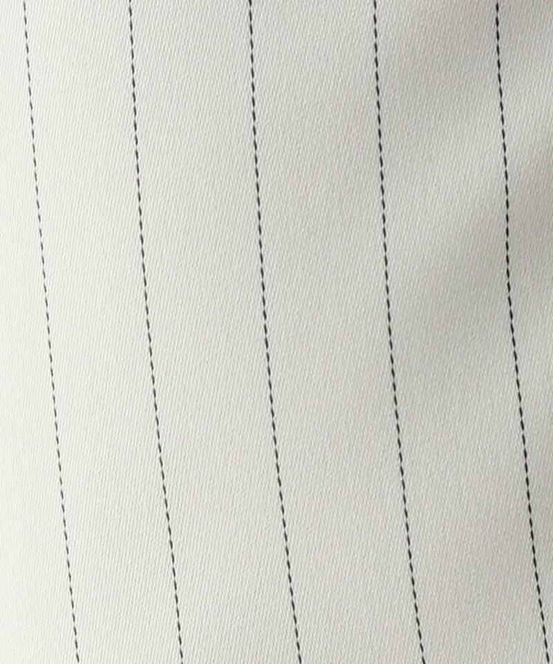 【ウォッシャブル】ウエストゴムエステルダブルクロスパンツ