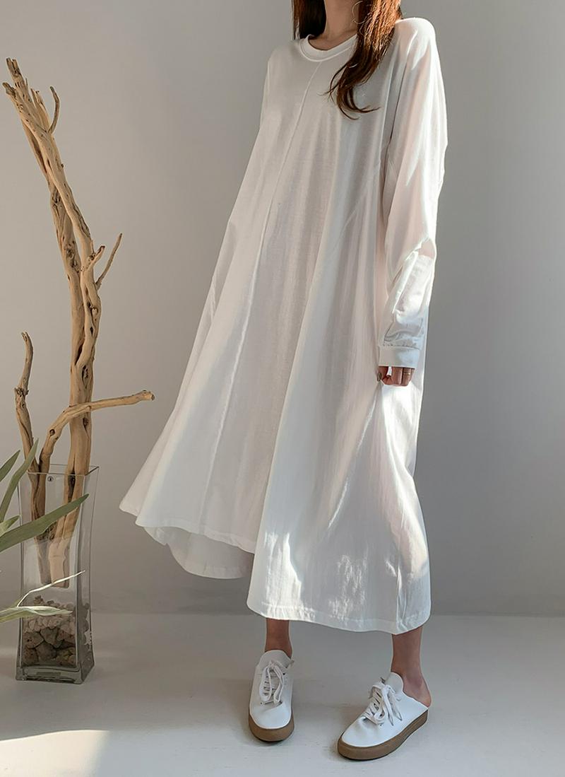 Aラインフレアワンピース