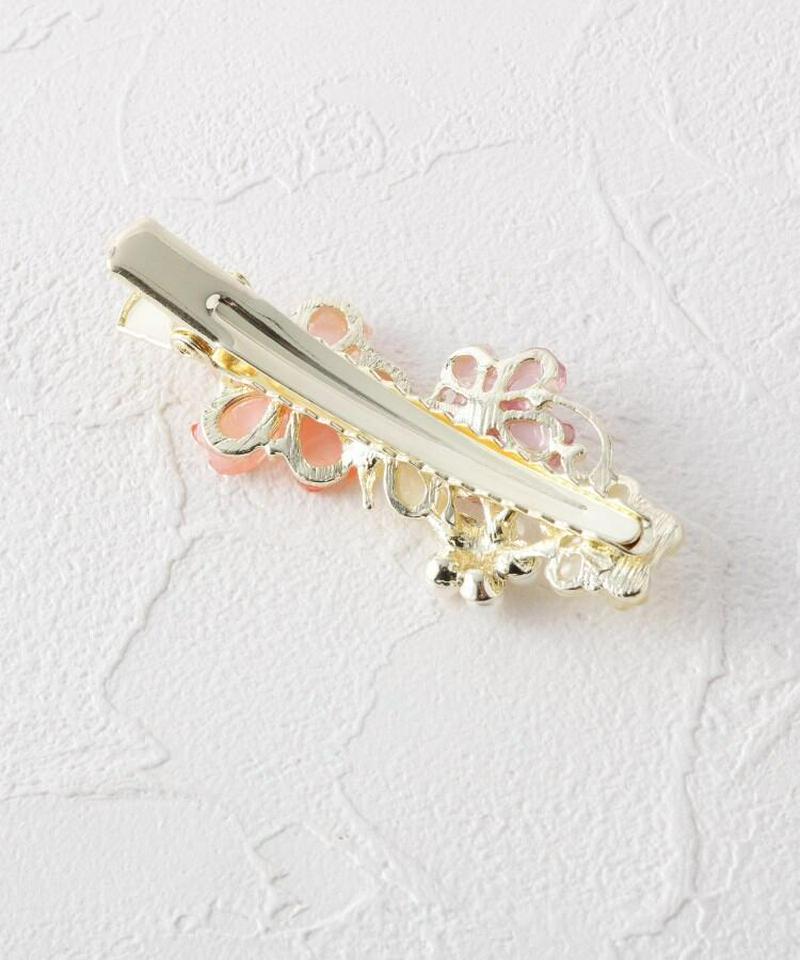 桜モチーフヘアクリップ