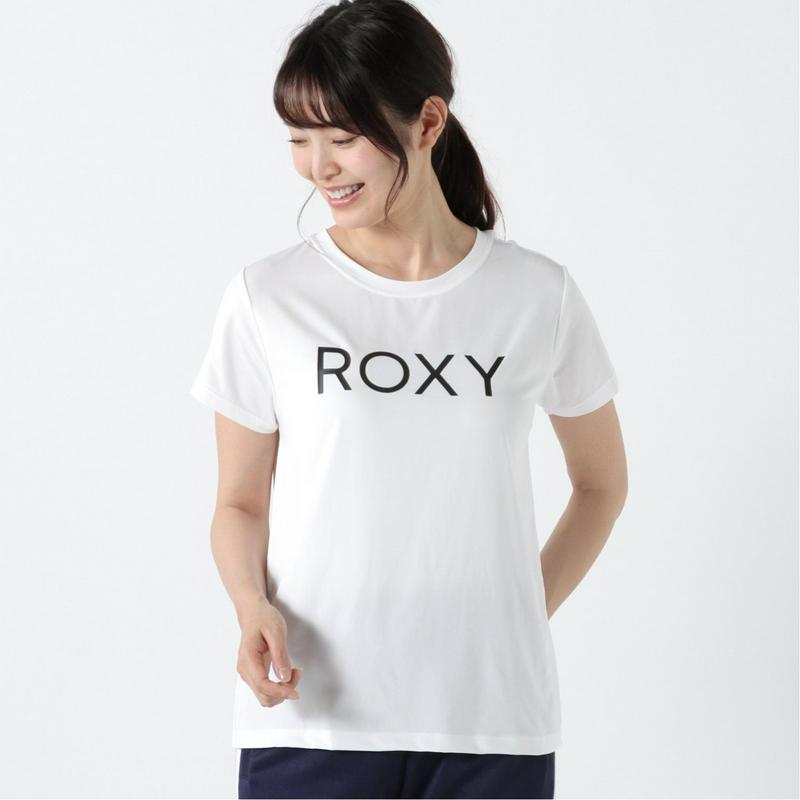 【水陸両用】ベーシックロゴＴシャツ（ロキシー/ROXY）