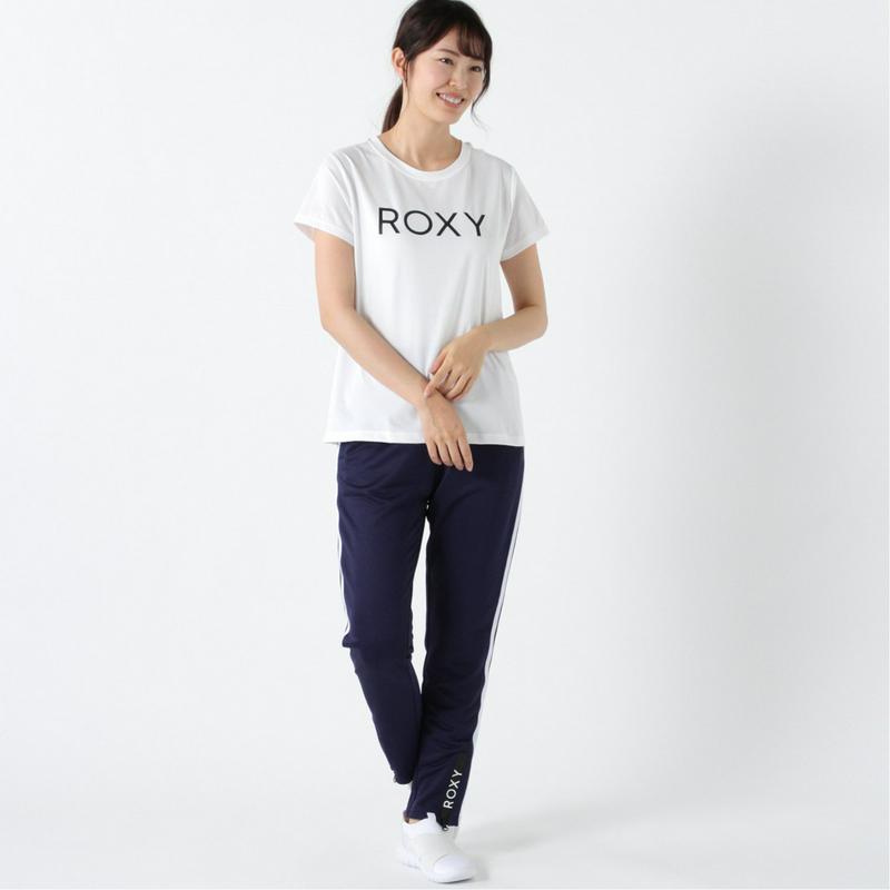 【水陸両用】ベーシックロゴＴシャツ（ロキシー/ROXY）