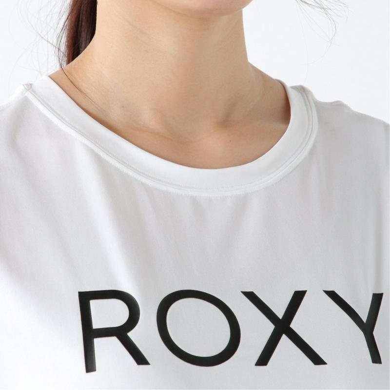 【水陸両用】ベーシックロゴＴシャツ（ロキシー/ROXY）