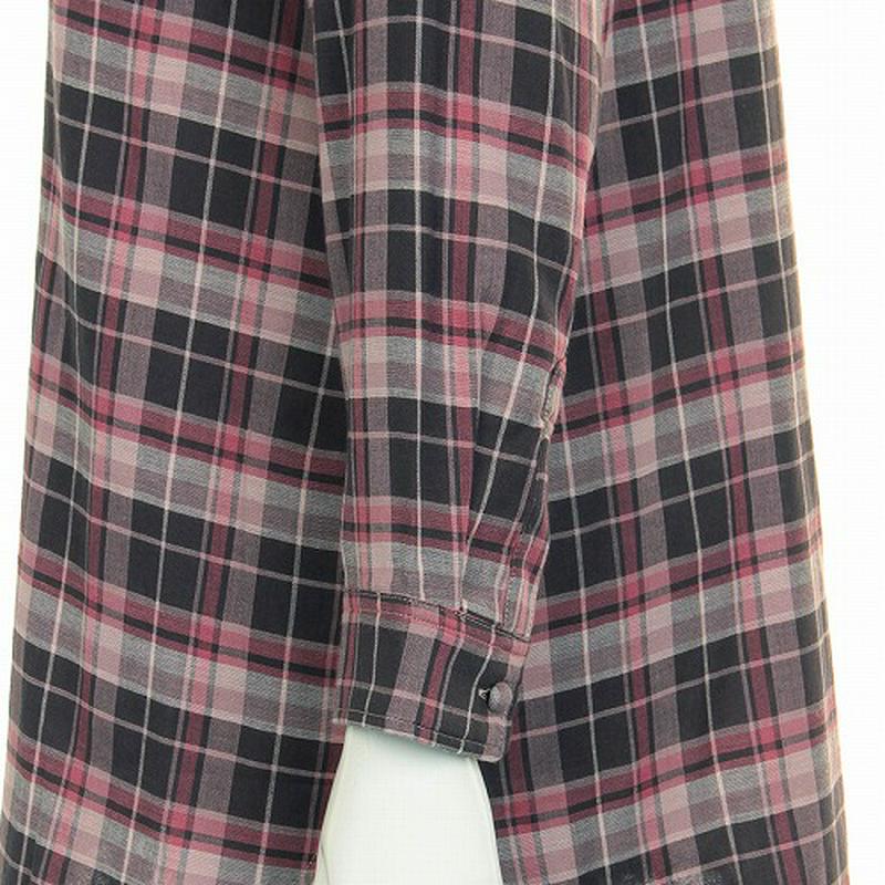 【５０％ＯＦＦ】Ｗガーゼチュニックシャツ【ＬＬ～５Ｌ】