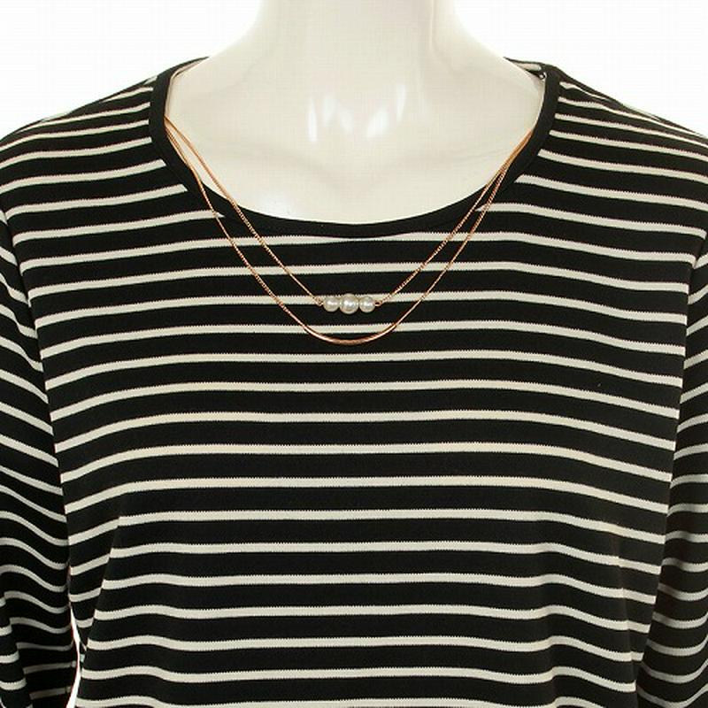 【５０％ＯＦＦ】ポンチネックレス付きプルオーバー【ＬＬ～５Ｌ】（エムビー/MB）