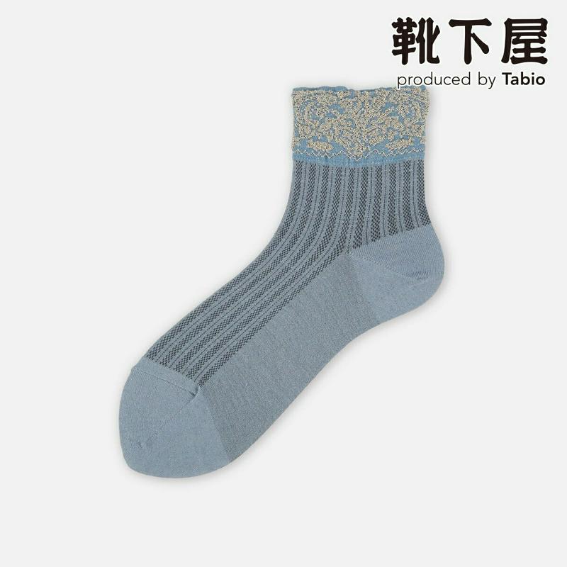 【あす楽】【Tabio】 ゴム口フロートメッシュソックス / 靴下屋 靴下 タビオ くつ下 レディース 日本製 2106ka
