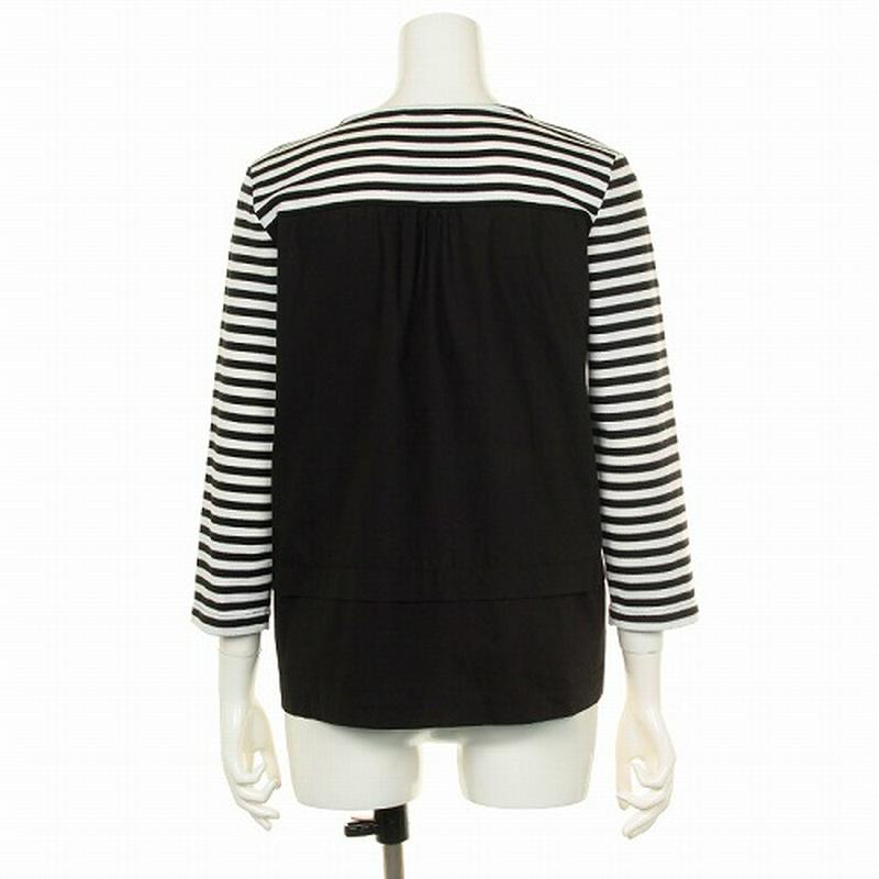 【５０％ＯＦＦ】異素材使い切替カットソー【ＬＬ～５Ｌ】