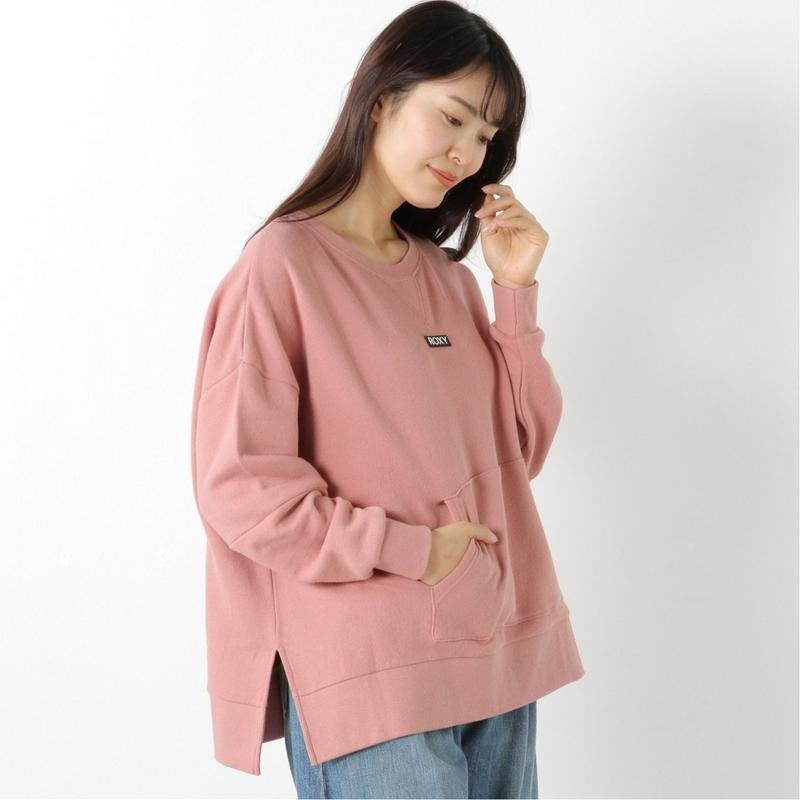脇スリットビッグシルエットスウェット（ロキシー/ROXY）