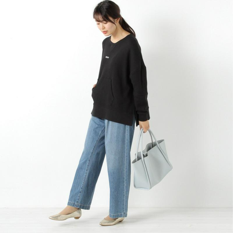 脇スリットビッグシルエットスウェット（ロキシー/ROXY）