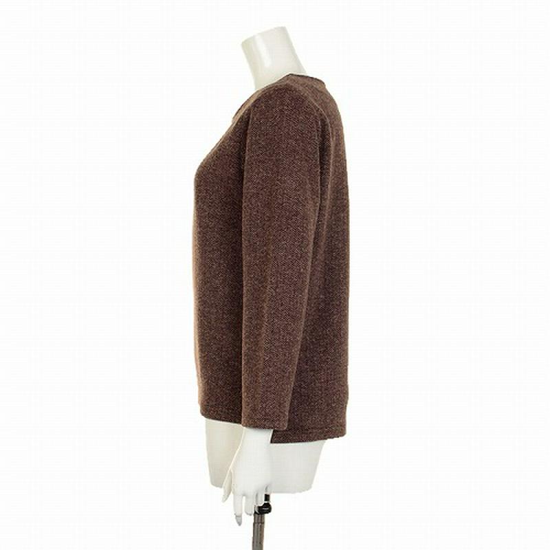 【３０％ＯＦＦ】ジャガード起毛セットアッププルオーバー【ＬＬ～５Ｌ】（フルールバイミントブリーズ/fleur by mint breeze）