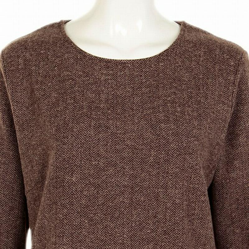 【３０％ＯＦＦ】ジャガード起毛セットアッププルオーバー【ＬＬ～５Ｌ】（フルールバイミントブリーズ/fleur by mint breeze）