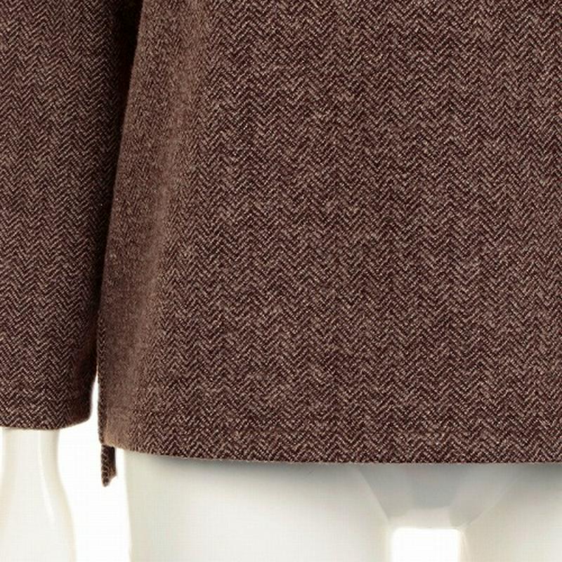 【３０％ＯＦＦ】ジャガード起毛セットアッププルオーバー【ＬＬ～５Ｌ】（フルールバイミントブリーズ/fleur by mint breeze）