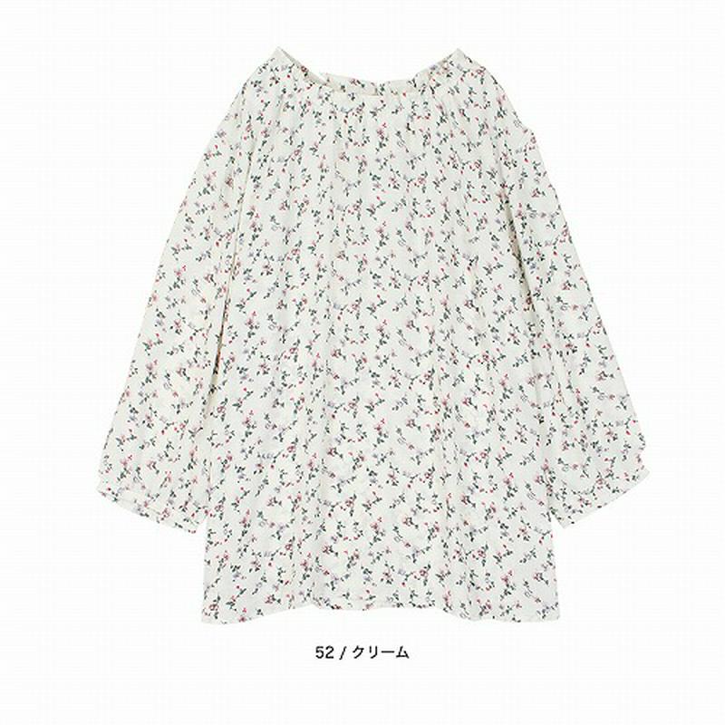【５０％ＯＦＦ】ジョーゼット花柄ブラウス【ＬＬ～５Ｌ】