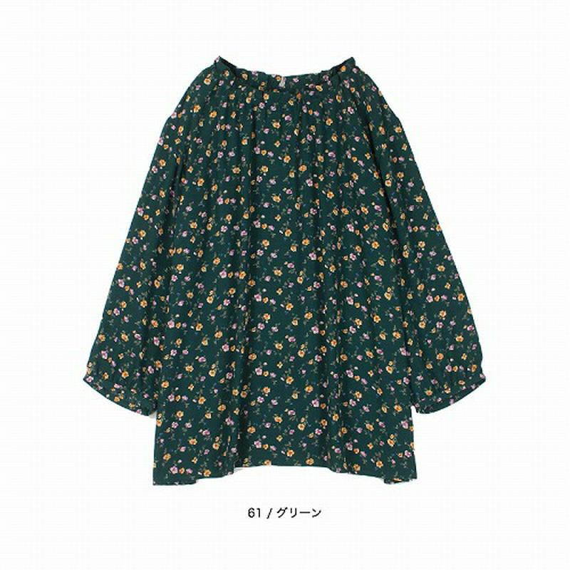 【５０％ＯＦＦ】ジョーゼット花柄ブラウス【ＬＬ～５Ｌ】