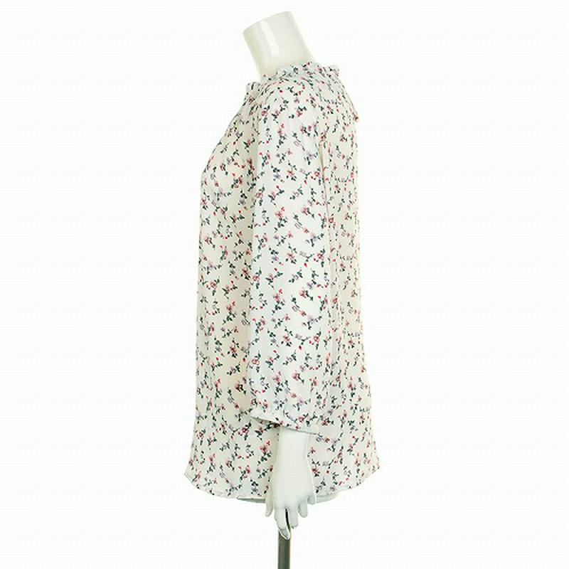 【５０％ＯＦＦ】ジョーゼット花柄ブラウス【ＬＬ～５Ｌ】