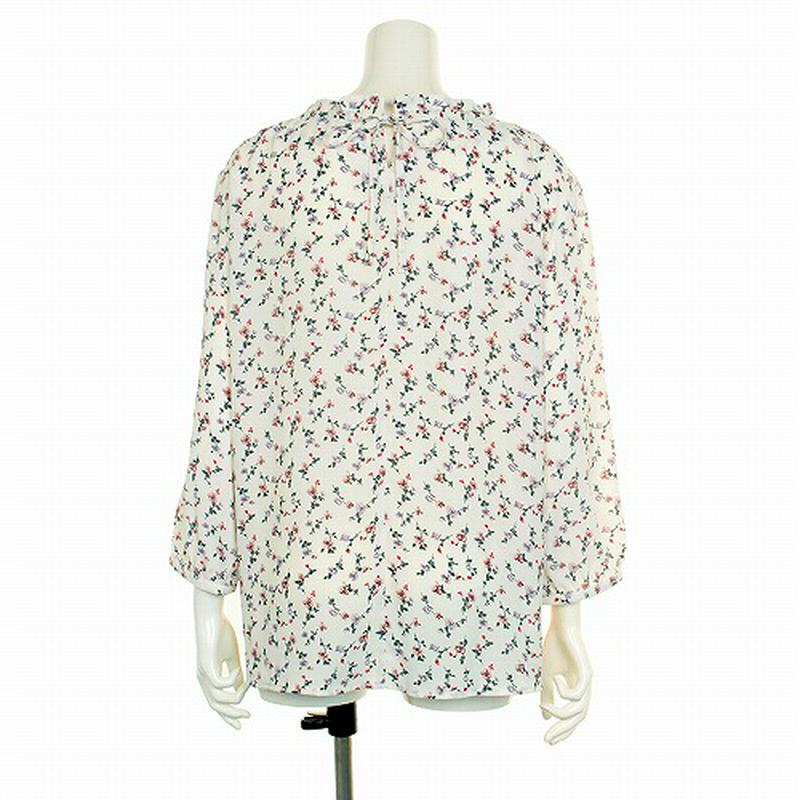 【５０％ＯＦＦ】ジョーゼット花柄ブラウス【ＬＬ～５Ｌ】