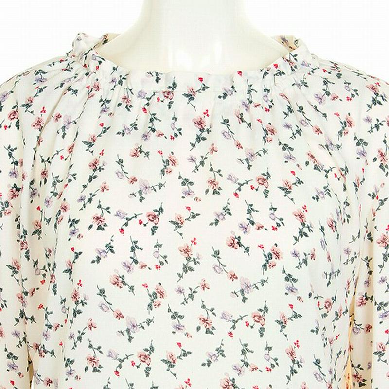 【５０％ＯＦＦ】ジョーゼット花柄ブラウス【ＬＬ～５Ｌ】