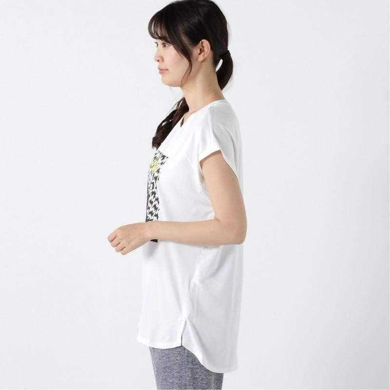 【水陸両用】イーリーキシモトコラボ　ＵＶカット半袖プリントＴシャツ（ロキシー/ROXY）