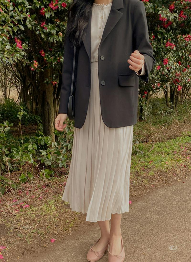 シンプルベーシックジャケット