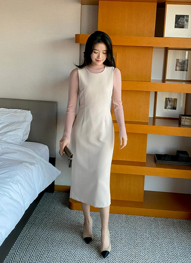 ノースリーブワンピース