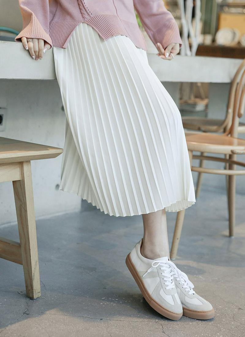 プリーツキャミワンピース