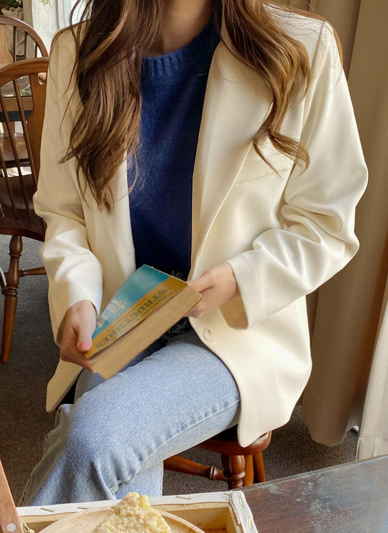 テンセルレーヨン混ジャケット