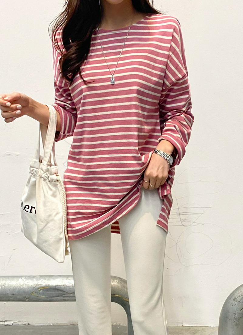 ルーズボーダーTシャツ