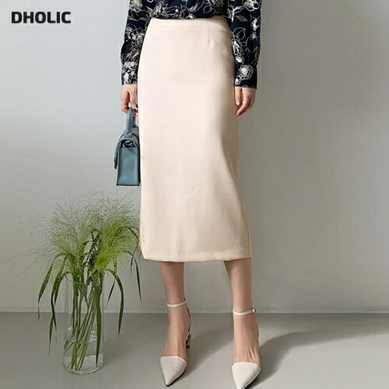 【只今10%OFF】Hラインロングスカート・全3色・t60876 レディース【sk】【スカート ロングスカート ロング ひざ下 