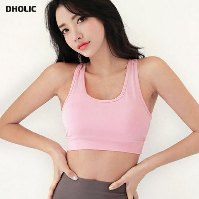 Uネックブラトップ・全8色・43650 レディース【tops】【韓国 ファッション トップス ブラトップ Uネック スリーブレス 無地 カジュアル シンプル フィットネス スポーツウェア ボディメイク エクササイズ ヨガウェア ランニング 運動】