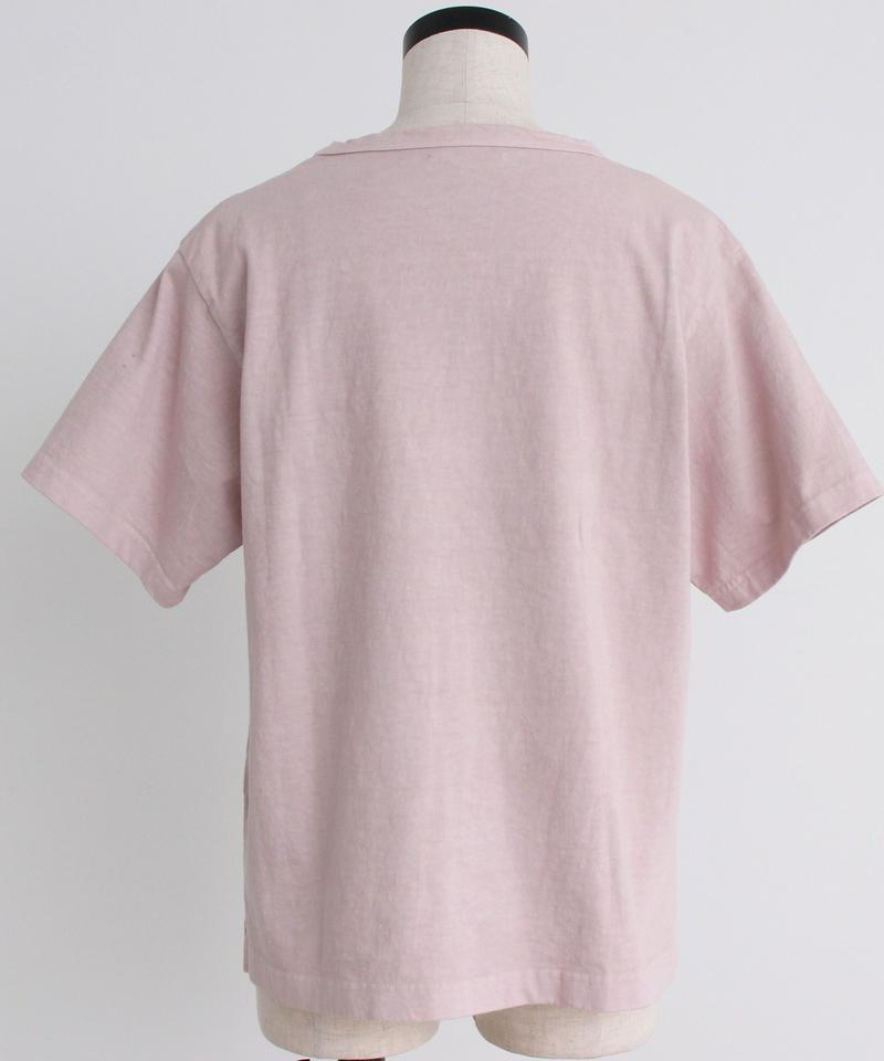 mat　ＵＳＡコットン18/-天竺製品染めプルオーバー（mat quotidien）
