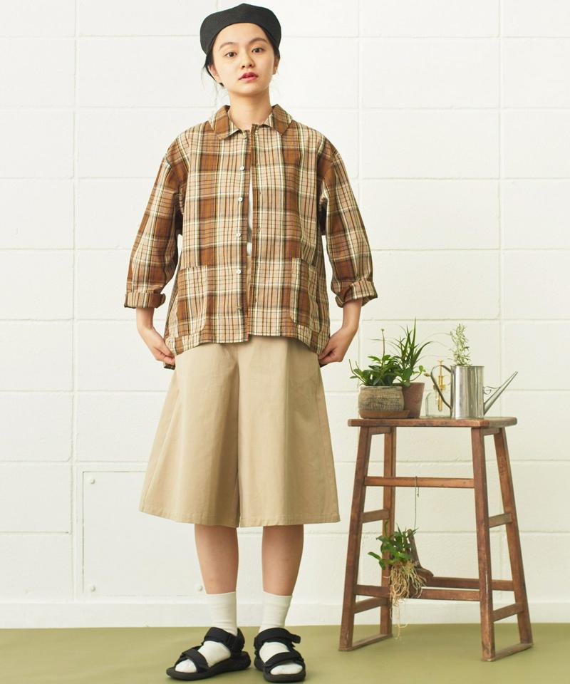 ●mat　チェックjardinier シャツ（mat quotidien）