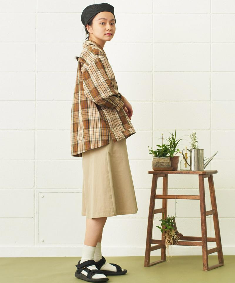 ●mat　チェックjardinier シャツ（mat quotidien）
