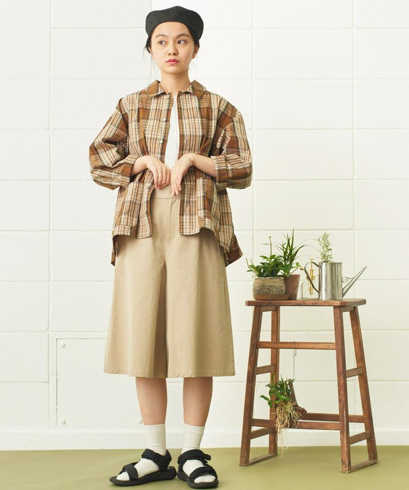 ●mat　チェックjardinier シャツ（mat quotidien）