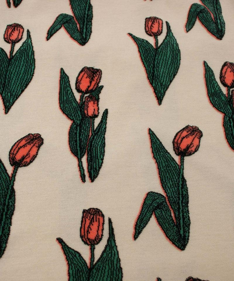 〇eiπe　「TULIP」ジャカード　スクエアプルオーバー