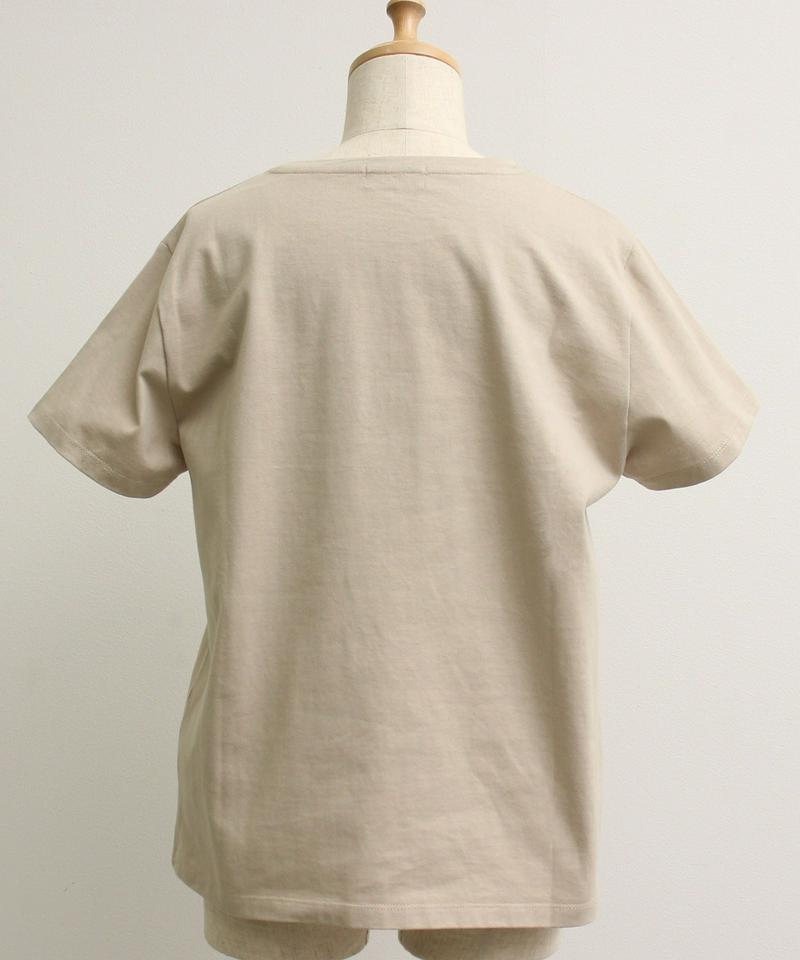 mat　植物園スタッフプリントTシャツ（mat quotidien）