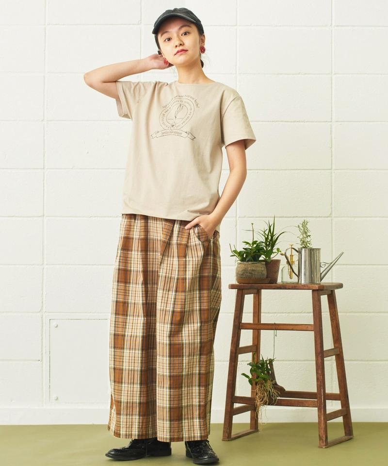 mat　植物園スタッフプリントTシャツ（mat quotidien）