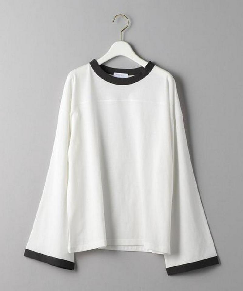 BY ドライコットンロングスリーブリンガーTシャツ