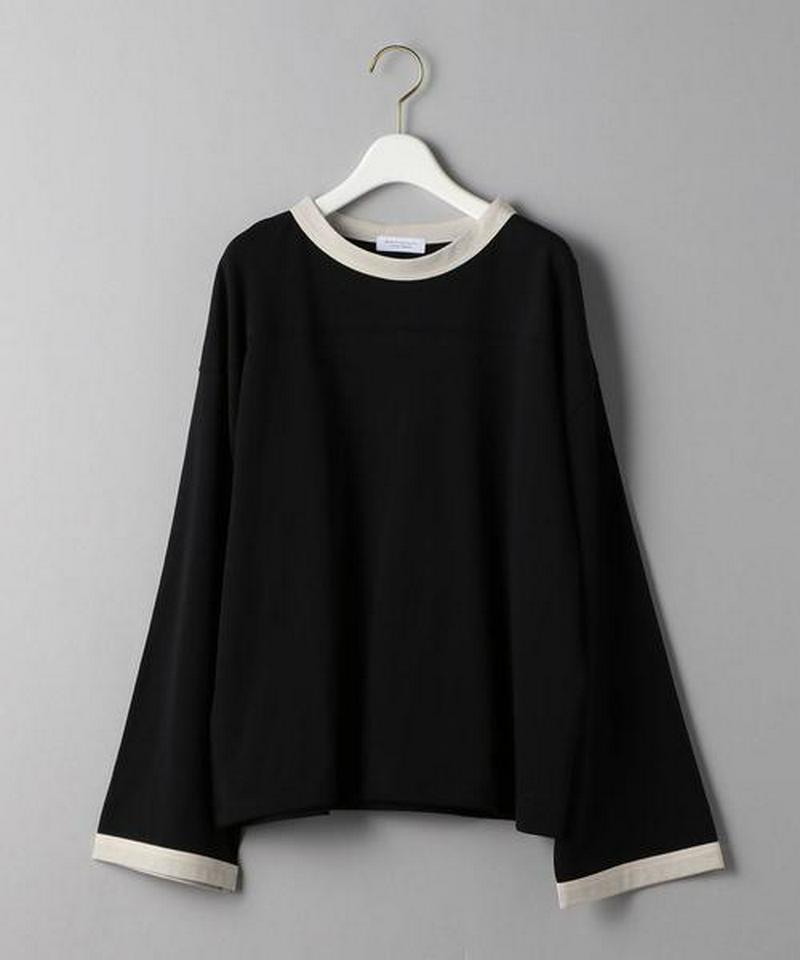 BY ドライコットンロングスリーブリンガーTシャツ