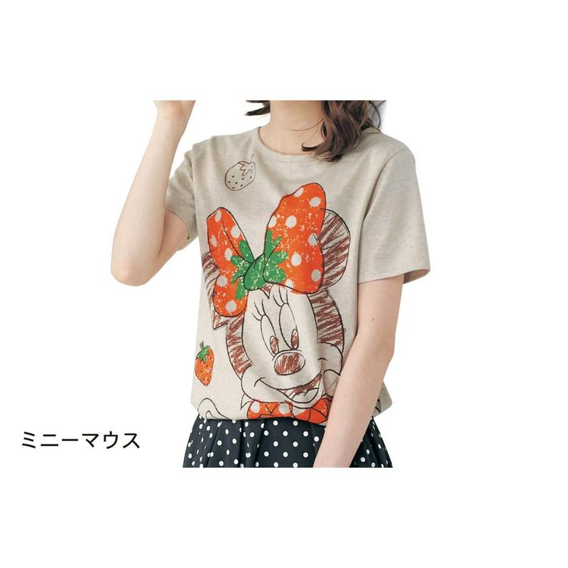フルーツ柄チュニックＴシャツ