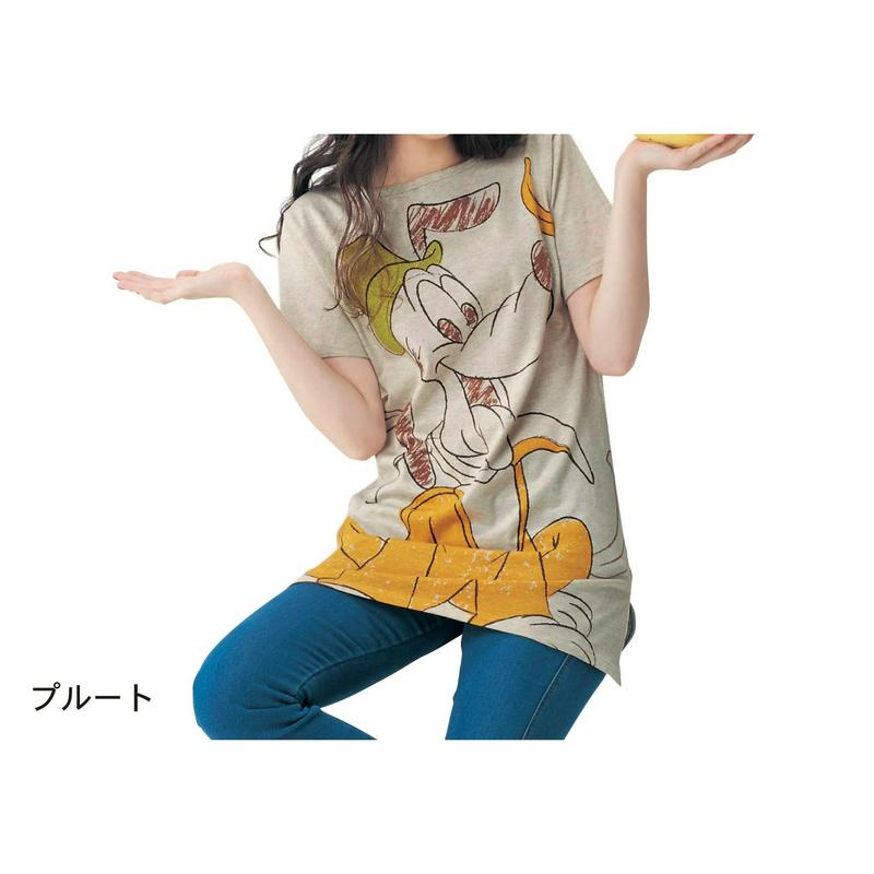 フルーツ柄チュニックＴシャツ