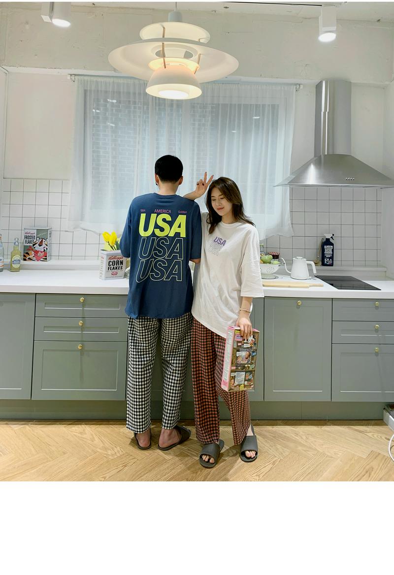 ユニークプリントビッグTシャツ