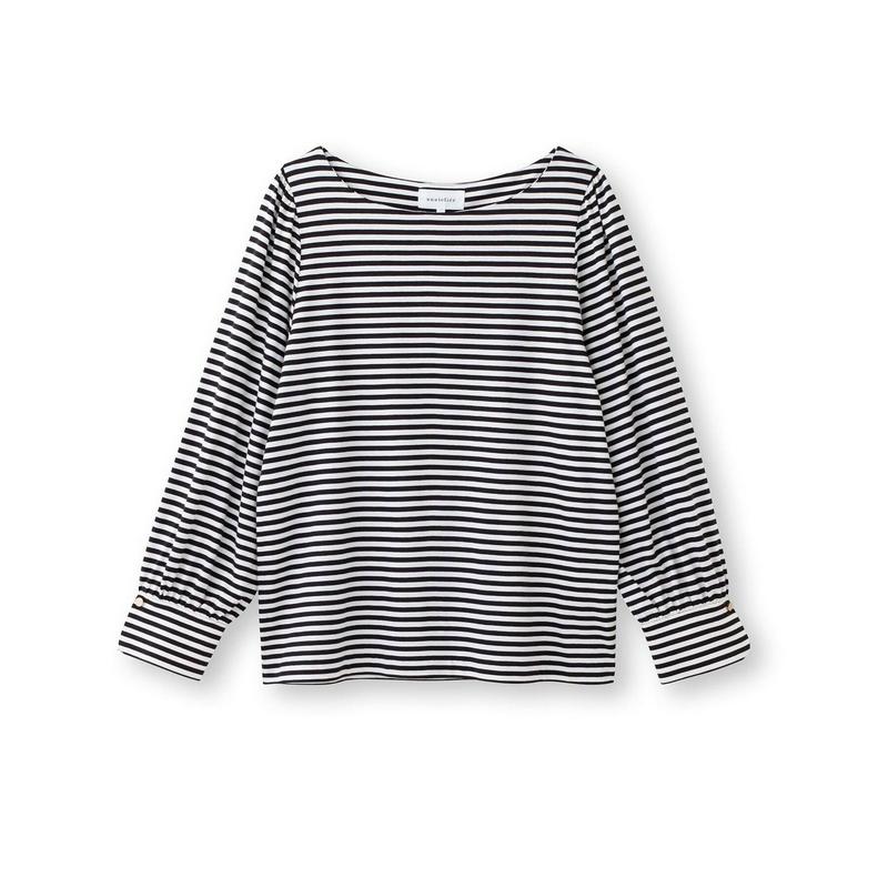 リヨセルコットンボーダーＴシャツ