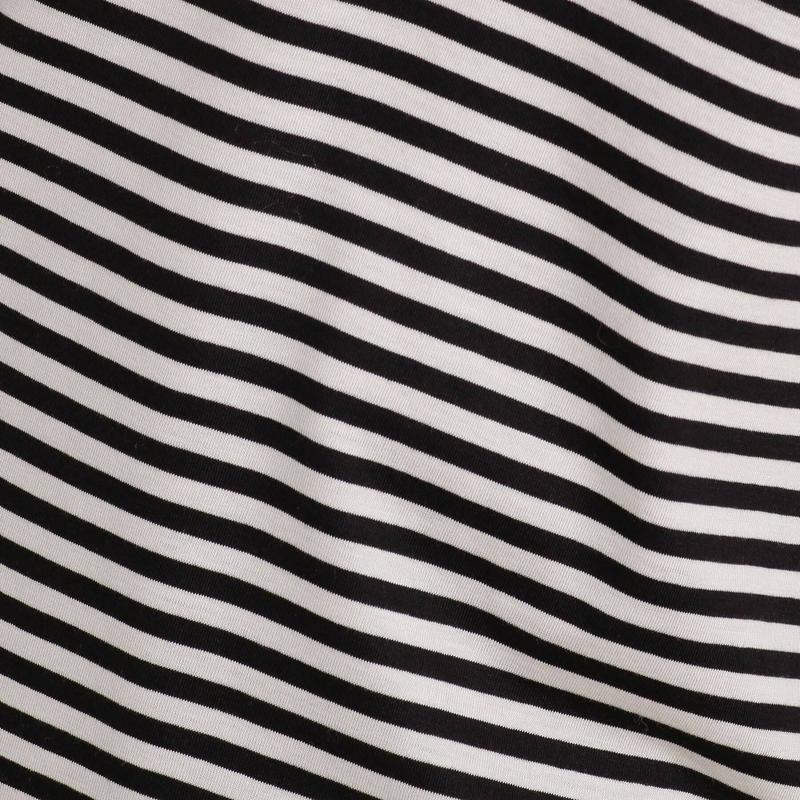 リヨセルコットンボーダーＴシャツ