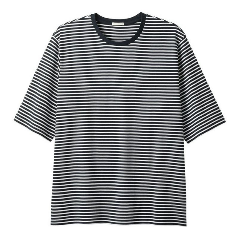 ポンチT(5分袖)(ボーダー)CL