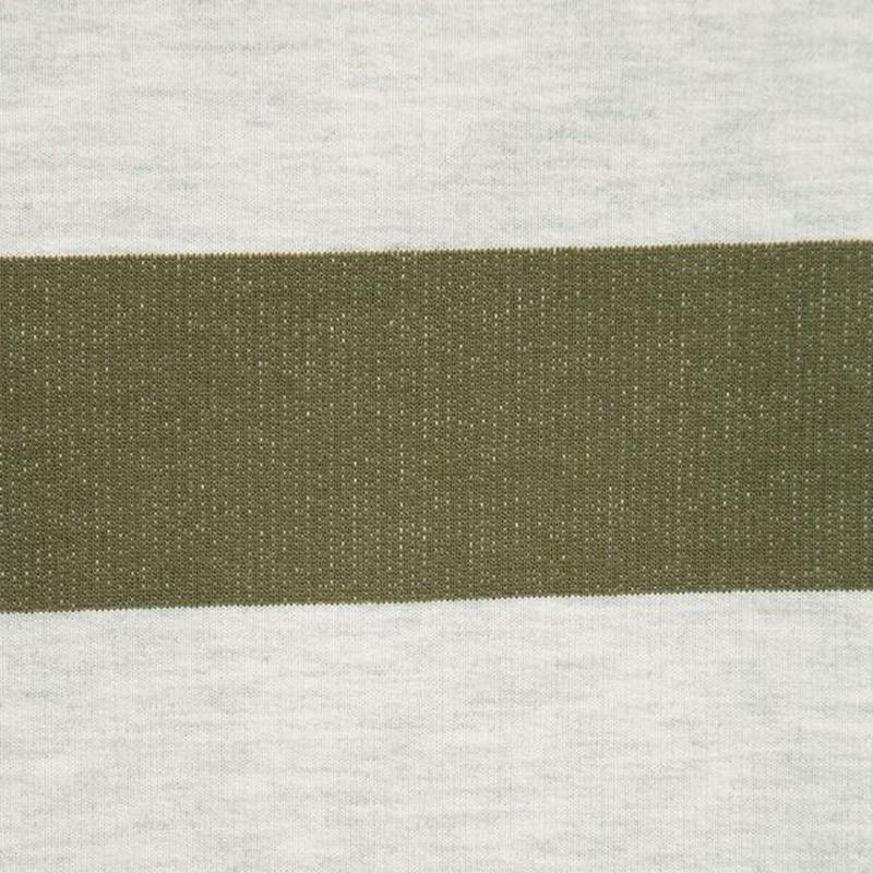 スウェットシャツ(半袖)(ワイドボーダー)